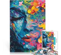 Puzzle 2000 pezzi per adolescenti Il suo viso Giocattoli educativi per l'apprendimento Giochi per famiglie Regali di Babbo Natale segreto 70x100cm