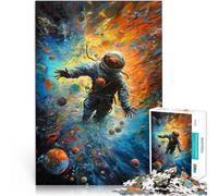 Puzzle 2000 pezzi per adolescenti Inghiottito dall'universo Riduzione dello stress interessante Gioco educativo per compleanno e Natale 70x100cm