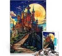 Puzzle 2000 pezzi per adolescenti La fiaba del castello Vacanza a casa: uccidere il tempo Decorazione murale Regali unici per compleanno e Natale 70x100cm
