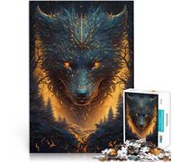Puzzle 2000 pezzi per adolescenti Leggenda del lupo Antistress Vacanza in patria Uccidere il tempo Gioco educativo per compleanno e Natale 70x100cm