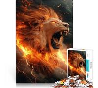 Puzzle 2000 pezzi per adolescenti Leone Fulmine Antistress Vacanza in patria Uccidere il tempo Decorazioni e regali unici per la casa 70x100cm