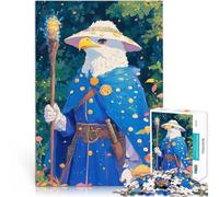 Puzzle 2000 pezzi per adolescenti Mago Aquila nella Foresta Vacanza a casa: uccidere il tempo Lista dei desideri con Babbo Natale 70x100cm