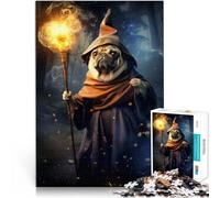 Puzzle 2000 pezzi per adolescenti Mago Carlino Difficile da completare ma divertente e umoristico Lista dei desideri con Babbo Natale 70x100cm