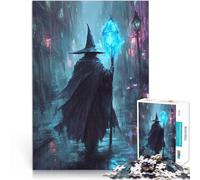 Puzzle 2000 pezzi per adolescenti Mago in una città piovosa Vacanza a casa: uccidere il tempo offerte come regali per tutta la famiglia 70x100cm