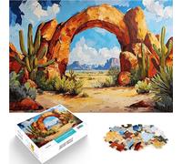 Puzzle 2000 pezzi per adolescenti Oasi nel deserto con una pietra Giochi Giocattoli Regalo Decorazioni e regali unici per la casa 70x100cm
