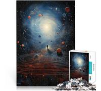 Puzzle 2000 pezzi per adolescenti Opera d'arte Cosmos Antistress Vacanza in patria Uccidere il tempo con poster abbinato e foglio di quiz 70x100cm