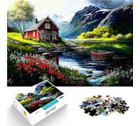 Puzzle 2000 pezzi per adolescenti Paesaggio Aiuta il cervello ad allenare i giocattoli che creano dipendenza per coltivare la pazienza Regalo divertente 70x100cm