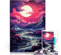 Puzzle 2000 pezzi per adolescenti Paesaggio al tramonto Per il divertimento in famiglia Ogni pezzo è unico - Gioco divertente e stimolante per tutta la famiglia 70x100cm