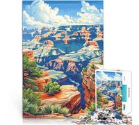 Puzzle 2000 pezzi per adolescenti Paesaggio del Grand Canyon Vacanza a casa: uccidere il tempo Collezione di artisti, Belle arti 70x100cm