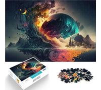 Puzzle 2000 pezzi per adolescenti Paesaggio fantastico per il giocattolo di sfida del gioco educativo Adatto per la decorazione del desktop 70x100cm