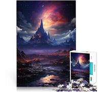 Puzzle 2000 pezzi per adolescenti Paesaggio fantasy oscuro Giochi educativi Decorazione della casa Migliorare l'amore tra le coppie 70x100cm