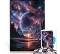 Puzzle 2000 pezzi per adolescenti Paesaggio fantasy spaziale giochi divertenti per famiglie Decorazioni e regali unici per la casa 70x100cm