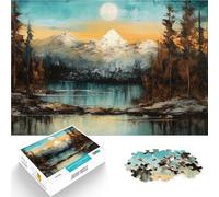 Puzzle 2000 pezzi per adolescenti Paesaggio naturale d'epoca giocattoli educativi per l'apprendimento Lista dei desideri con Babbo Natale 70x100cm