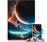 Puzzle 2000 pezzi per adolescenti Pianeta dell'eternità Vacanza a casa: uccidere il tempo con pezzi completamente interconnessi di forma casuale 70x100cm