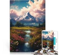 Puzzle 2000 pezzi per adolescenti Picchi del solstizio d'estate Giocattoli di gioco impegnativi Adatto per la decorazione del desktop 70x100cm