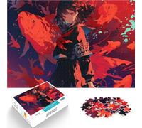 Puzzle 2000 pezzi per adolescenti Ragazza anime con pesce koi Giocattoli Giochi Educativi Antistress offerte come regali per tutta la famiglia 70x100cm