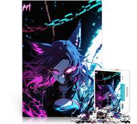 Puzzle 2000 pezzi per adolescenti Ragazza anime demone Antistress Vacanza in patria Uccidere il tempo Giocattoli per la decorazione della casa 70x100cm