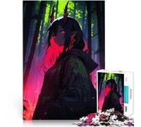 Puzzle 2000 pezzi per adolescenti Ragazza demone nella foresta Giocattolo educativo per l'apprendimento Collezione di artisti, Belle arti 70x100cm