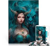 Puzzle 2000 pezzi per adolescenti Ragazza e bestia Giocattolo educativo intellettuale decomprimente è ideale come regalo per tutta la famiglia 70x100cm