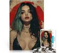 Puzzle 2000 pezzi per adolescenti Ragazza gotica retrò vintage giocattoli educativi per l'apprendimento Migliorare la memoria 70x100cm