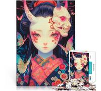 Puzzle 2000 pezzi per adolescenti Ragazza Oni Demone per il giocattolo di sfida del gioco educativo Giocattoli per la decorazione della casa 70x100cm