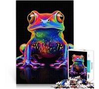 Puzzle 2000 pezzi per adolescenti Rana al neon Difficile da completare ma divertente e umoristico perché è ideale come regalo per tutta la famiglia 70x100cm