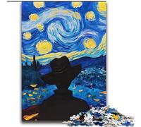 Puzzle 2000 pezzi per adolescenti, regali Van Gogh, cielo notturno, difficili, regali per amici e familiari, adatti per bambini di età compresa tra 70x100cm e 14 anni