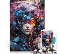 Puzzle 2000 pezzi per adolescenti Ritratto di robot 1 Difficile da completare ma divertente e umoristico regali per amici e familiari 70x100cm