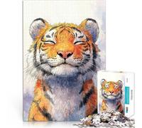 Puzzle 2000 pezzi per adolescenti Ritratto di tigre sorridente Gioco impegnativo e gioco in famiglia perché è ideale come regalo per tutta la famiglia 70x100cm