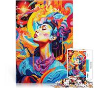 Puzzle 2000 pezzi per adolescenti scultura arcobaleno Difficile da completare ma divertente e umoristico Regali di Babbo Natale segreto 70x100cm