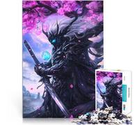 Puzzle 2000 pezzi per adolescenti Signore dei Samurai degli Anime Rompicapo per con pezzi completamente interconnessi di forma casuale 70x100cm