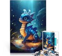 Puzzle 2000 pezzi per adolescenti Simpatico cucciolo di drago Giocattolo educativo per l'apprendimento Regalo di compleanno, regali, arte murale 70x100cm
