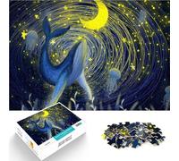 Puzzle 2000 pezzi per adolescenti Sotto la luna del mare Allena il tuo cervello e le tue mani Collezione di artisti, Belle arti 70x100cm