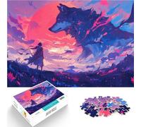Puzzle 2000 pezzi per adolescenti Spirito del Grande Lupo giocattoli educativi per l'apprendimento Migliorare l'amore tra le coppie 70x100cm