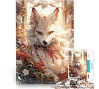 Puzzle 2000 pezzi per adolescenti Spirito Kitsune Difficile da completare ma divertente e umoristico Migliorare l'amore tra le coppie 70x100cm