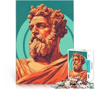 Puzzle 2000 pezzi per adolescenti Statua di Zeus Acquerello Giocattoli da gioco per regalo di famiglia offerte come regali per tutta la famiglia 70x100cm