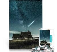 Puzzle 2000 pezzi per adolescenti Stella cadente nel cielo notturno Giocattoli da gioco Ogni pezzo è unico - Gioco divertente e stimolante per tutta la famiglia 70x100cm