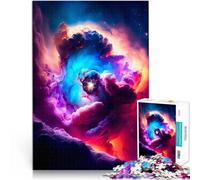 Puzzle 2000 pezzi per adolescenti Stella gigante Difficile da completare ma divertente e umoristico Lista dei desideri con Babbo Natale 70x100cm