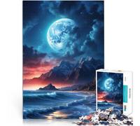 Puzzle 2000 pezzi per adolescenti Tranquillo paesaggio costiero Allena il tuo cervello e le tue mani Giocattoli per la decorazione della casa 70x100cm