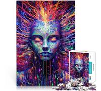Puzzle 2000 pezzi per adolescenti Umano psichedelico Antistress Vacanza in patria Uccidere il tempo è ideale come regalo per tutta la famiglia 70x100cm
