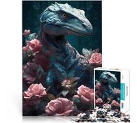 Puzzle 2000 pezzi per adolescenti Velociraptor Fantasia giocattoli educativi per l'apprendimento Collezione di artisti, Belle arti 70x100cm