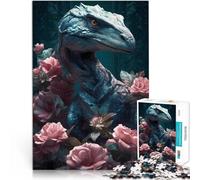 Puzzle 2000 pezzi per adolescenti Velociraptor Fantasia giocattoli educativi per l'apprendimento Collezione di artisti, Belle arti 70x100cm
