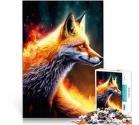 Puzzle 2000 pezzi per adolescenti Volpe della Fantasia Difficile da completare ma divertente e umoristico Decorazione della casa 70x100cm