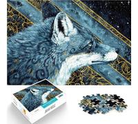 Puzzle 2000 pezzi per adolescenti Volpe dorata Giocattolo educativo intellettuale decomprimente Gioco educativo per compleanno e Natale 70x100cm