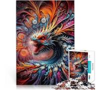 Puzzle 2000 pezzi per adolescenti Vortice del drago vibrante Vacanza a casa: uccidere il tempo è ideale come regalo per tutta la famiglia 70x100cm