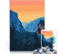 Puzzle 2000 pezzi per adolescenti Yosemite Art California Giocattolo educativo antistress Decorazione murale Regali unici per compleanno e Natale 70x100cm