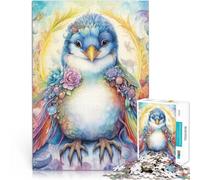 puzzle 2000 pezzi per adulti Adorabile piccolo pinguino Giochi educativi Decorazione della casa Lista dei desideri con Babbo Natale 70x100cm