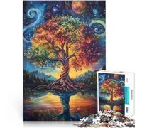 puzzle 2000 pezzi per adulti Albero sotto il pianeta Difficile da completare ma divertente e umoristico è ideale come regalo per tutta la famiglia 70x100cm