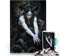 puzzle 2000 pezzi per adulti Ali del Serpente Notturno, Lilith Giocattoli di gioco impegnativi Giocattoli per la decorazione della casa 70x100cm