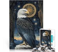 puzzle 2000 pezzi per adulti Aquila di colore fantasy Antistress Vacanza in patria Uccidere il tempo Migliorare l'amore tra le coppie 70x100cm